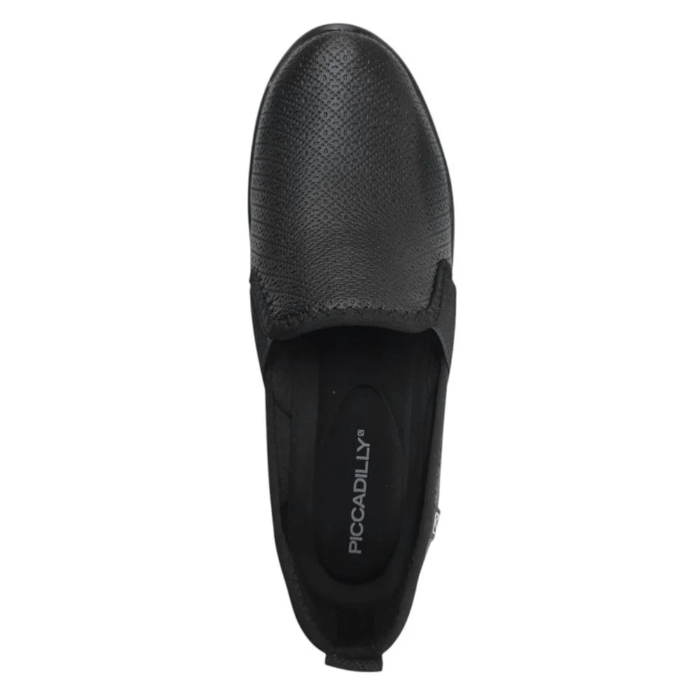 Tênis Piccadilly Fabi Rasteira Feminino Preto 5