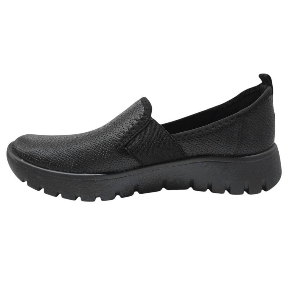Tênis Piccadilly Fabi Rasteira Feminino Preto 2