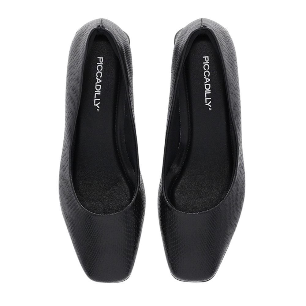 Sapato Piccadilly Tati Salto Médio Feminino Preto 4