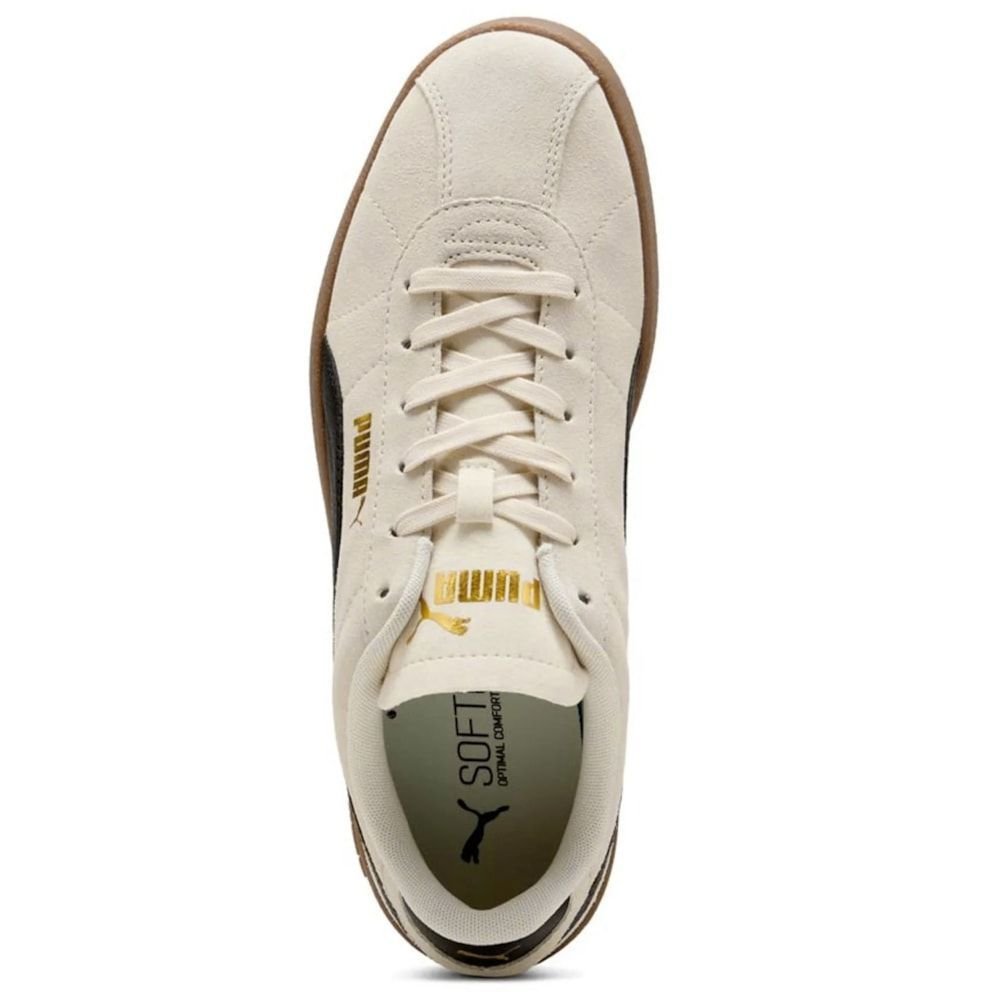 Tênis Puma Club II Feminino Bege 3