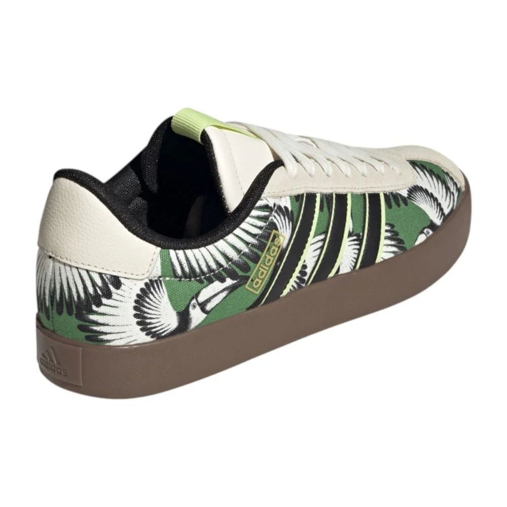 Tênis Adidas VL Court 3.0 Farm Rio Feminino Bege 4