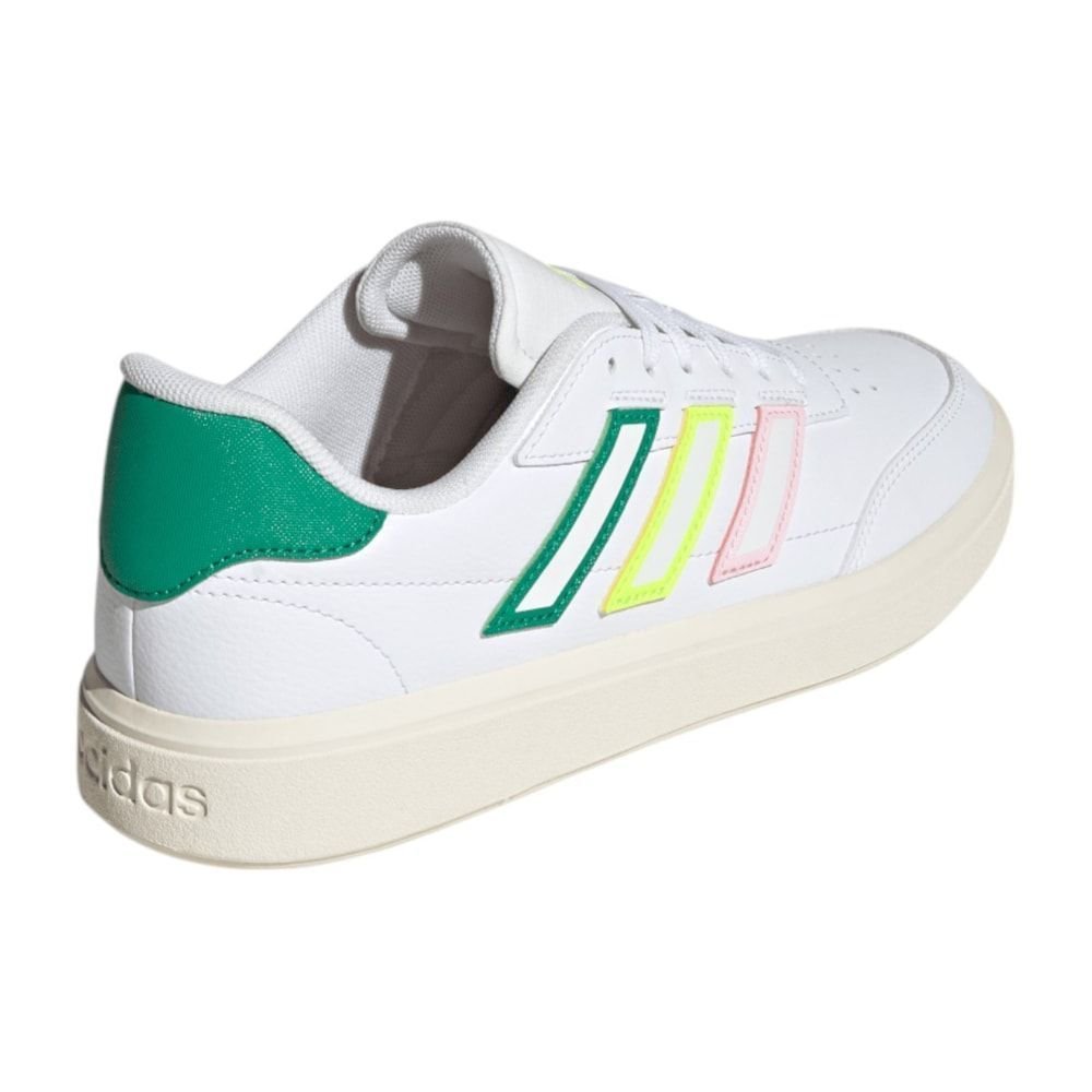 Tênis Adidas Courtblock Feminino Branco 4