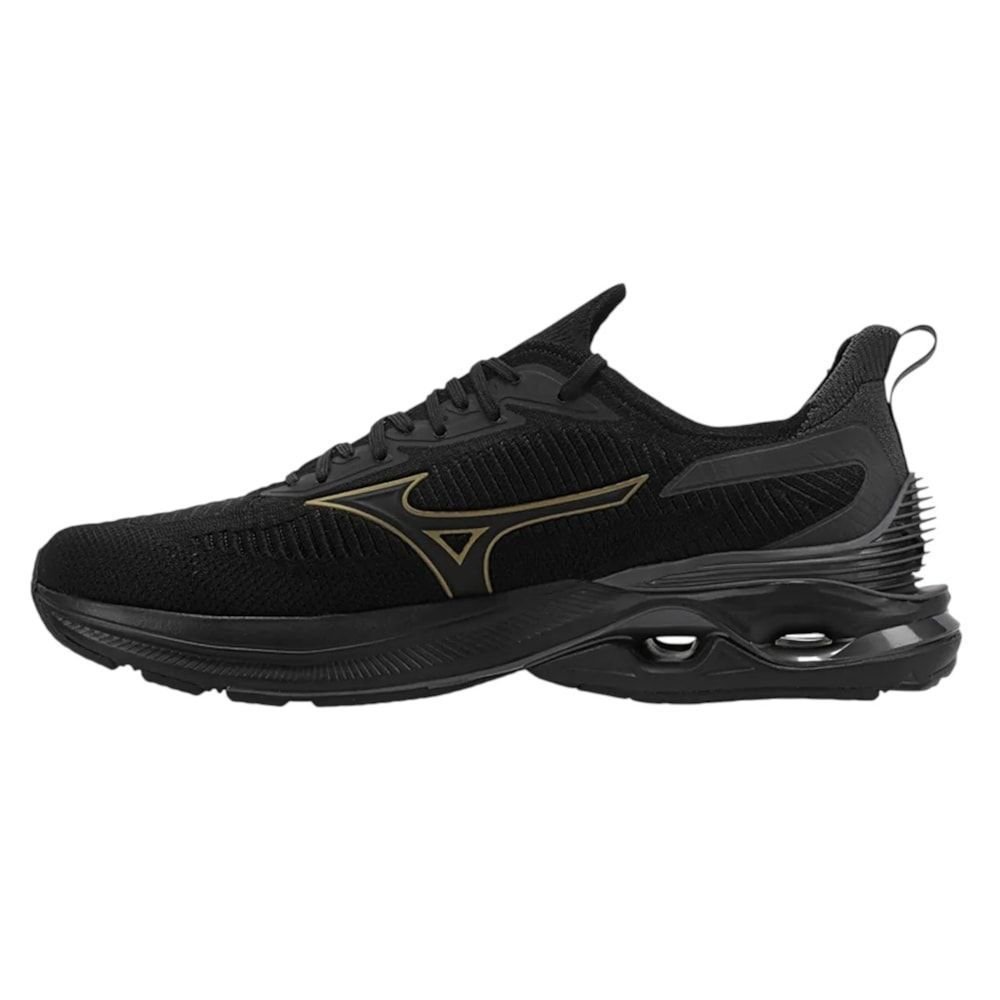 Tênis Mizuno Wave Mirai 7 Masculino Preto 2