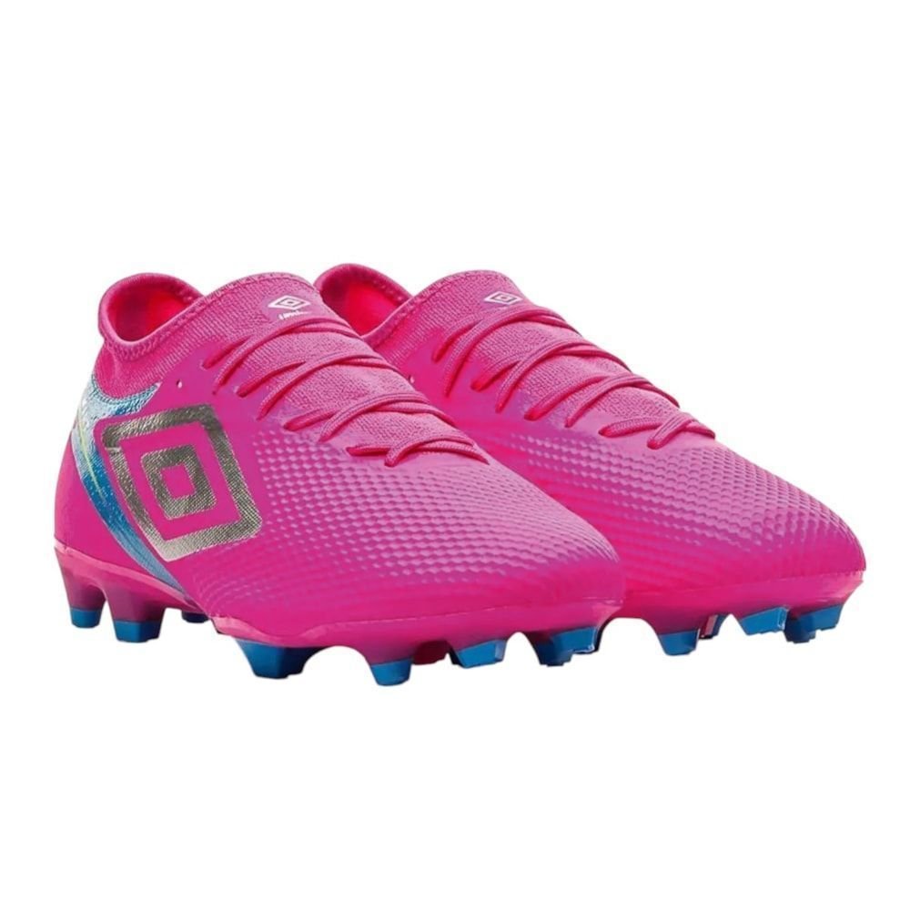Chuteira Campo Umbro Adamant Top Speed Premier Rosa 3