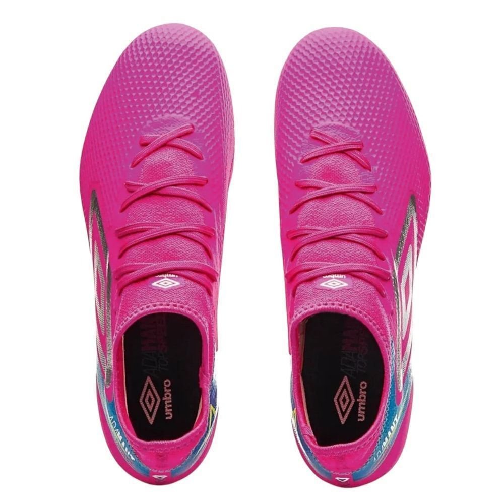 Chuteira Campo Umbro Adamant Top Speed Premier Rosa 5