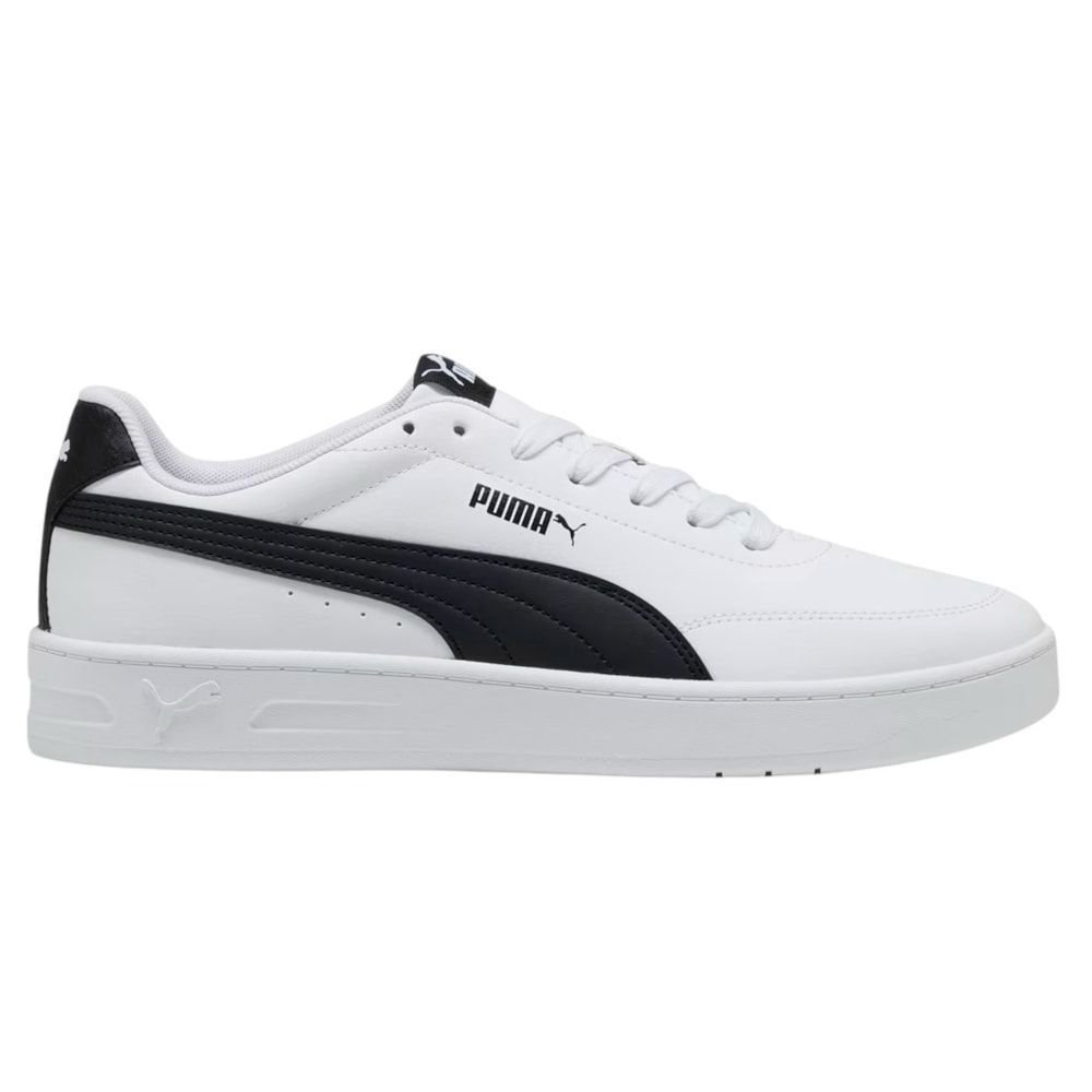Tênis Puma Court Classic Clean Masculino Branco 1