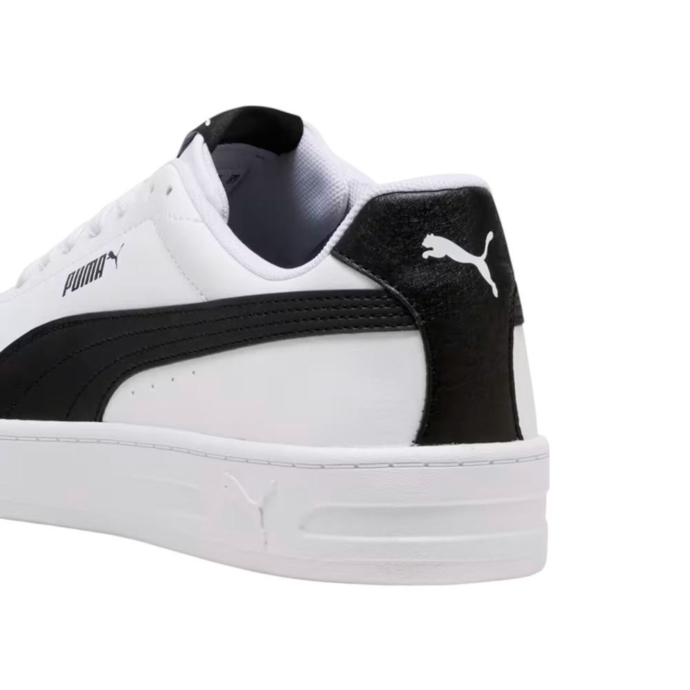 Tênis Puma Court Classic Clean Masculino Branco 4