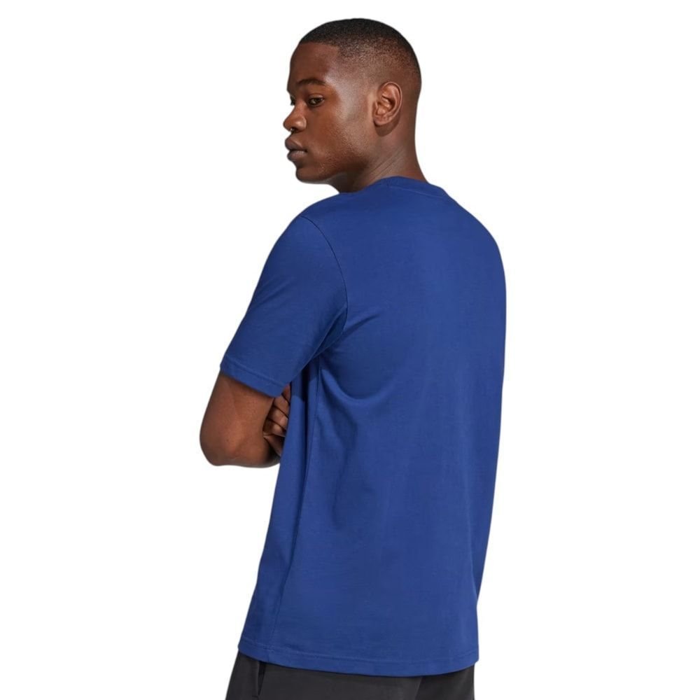 Camiseta Adidas Big Logo Masculina Azul 2