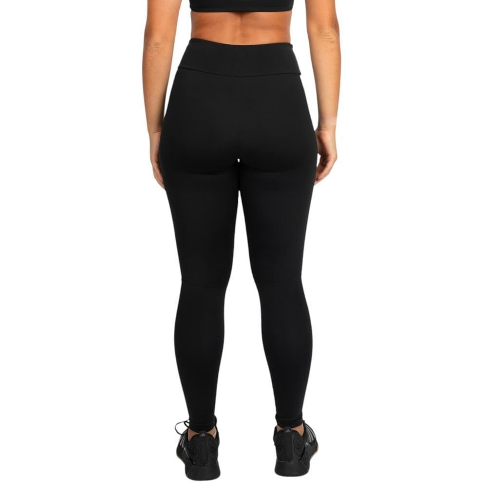 Calça Legging Adidas Treino Basica Feminina Preto 2