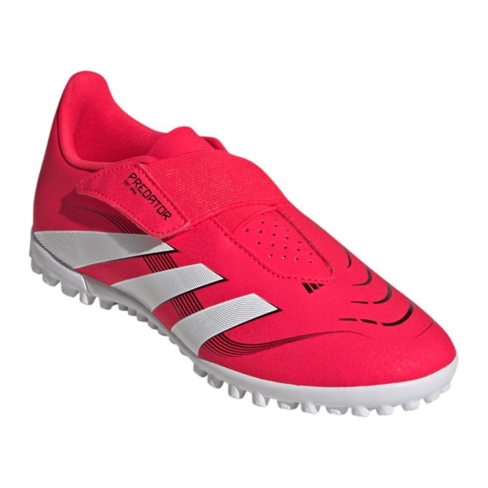 Chuteira Society Adidas Predator Club Cel Infantil Vermelho 3