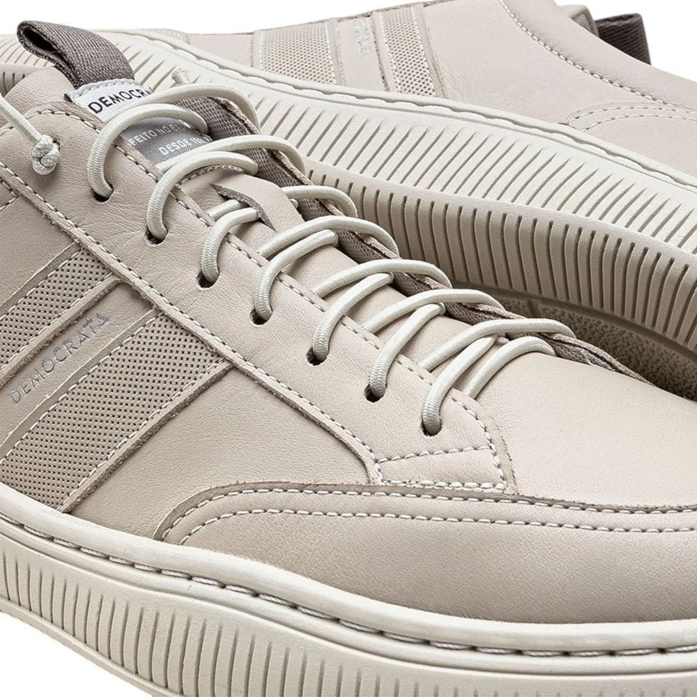 Sapatênis Democrata Denim Vibe Masculino Bege 4
