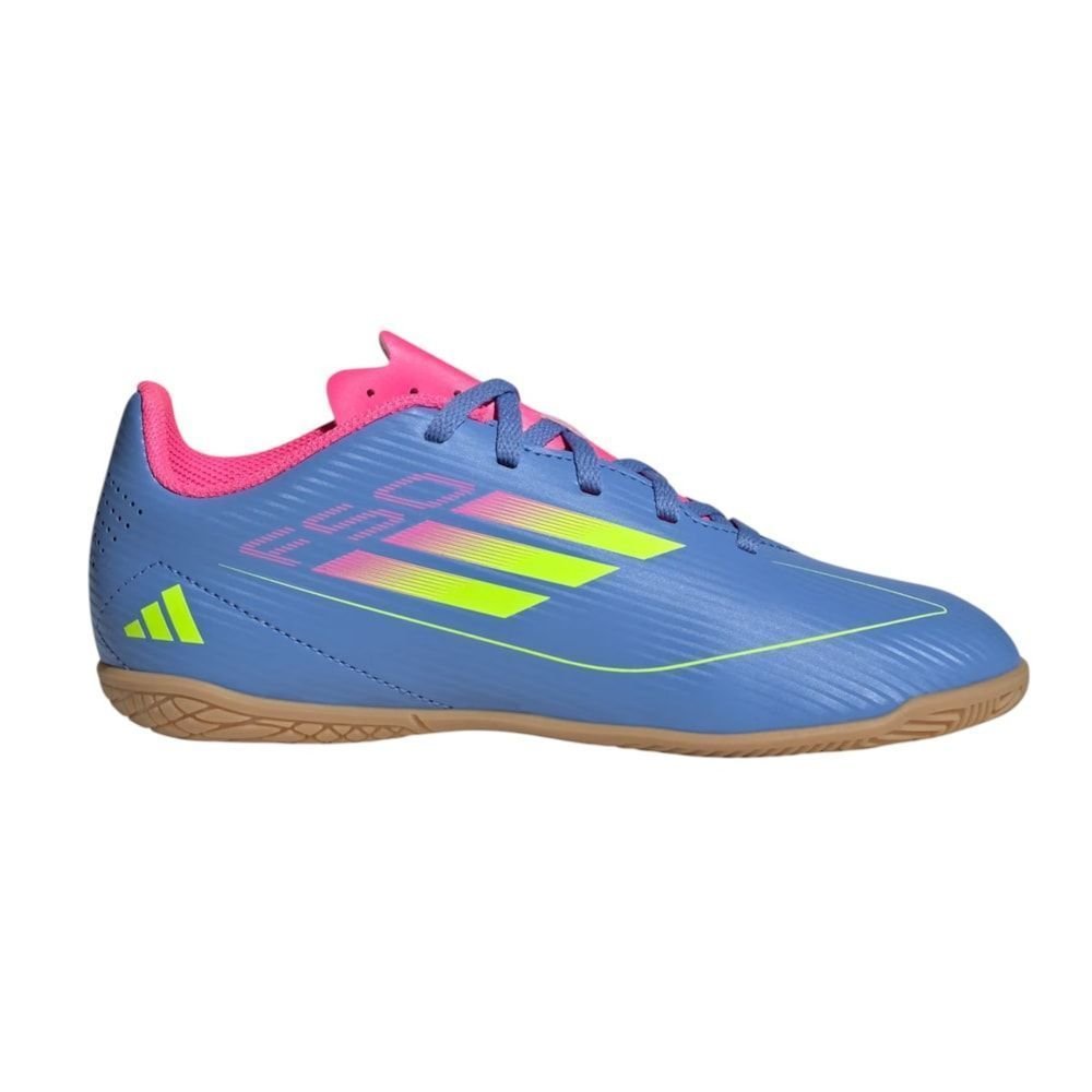Chuteira Futsal Adidas F50 Club Infantil Roxo