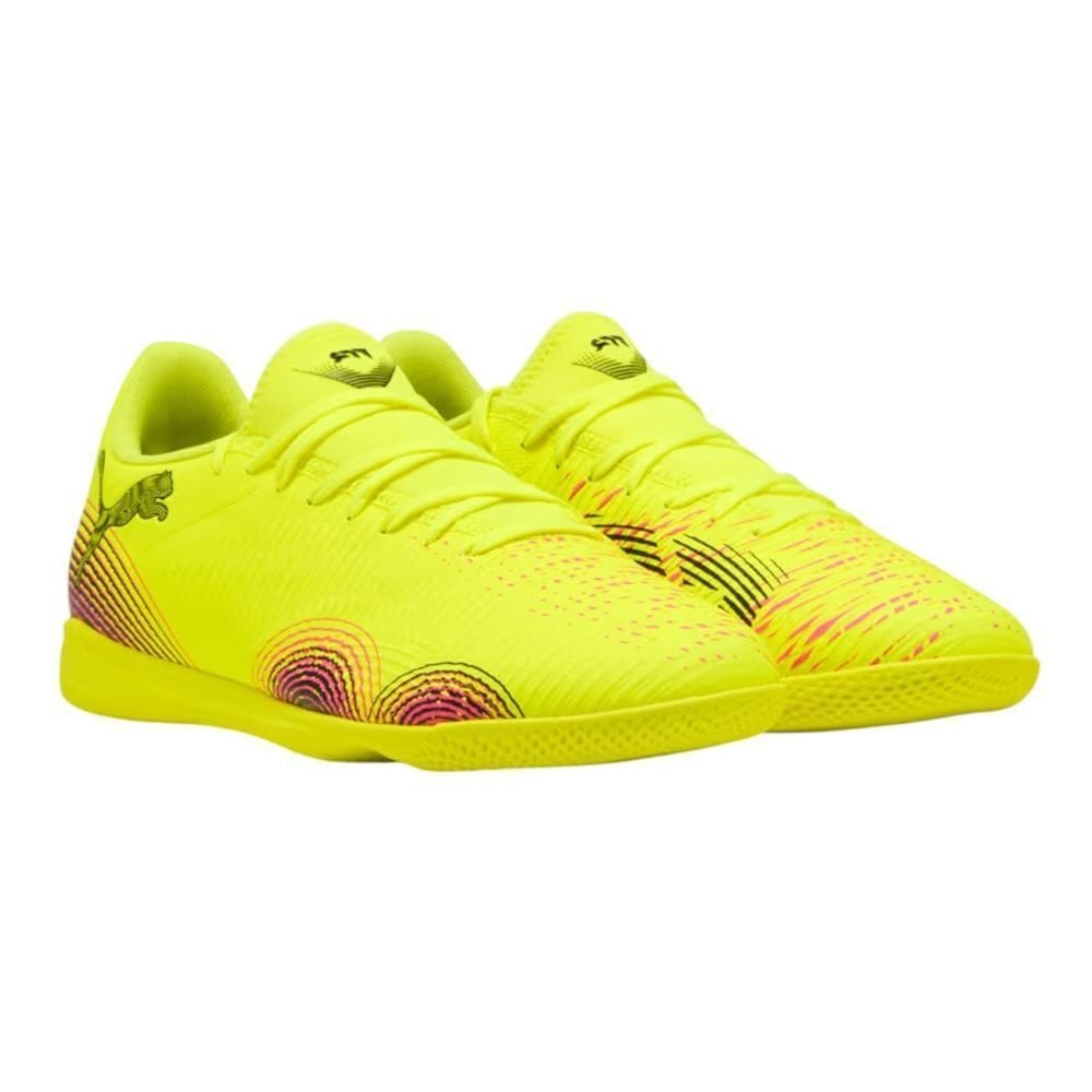 Chuteira Futsal Puma Future 8 Play It Amarelo 3