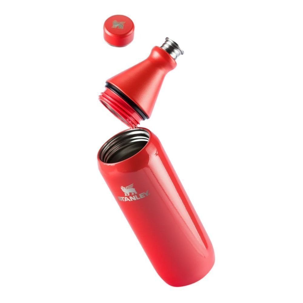 Garrafa Térmica Stanley Slim Bottle Ash Gloss 591ML Vermelho 3