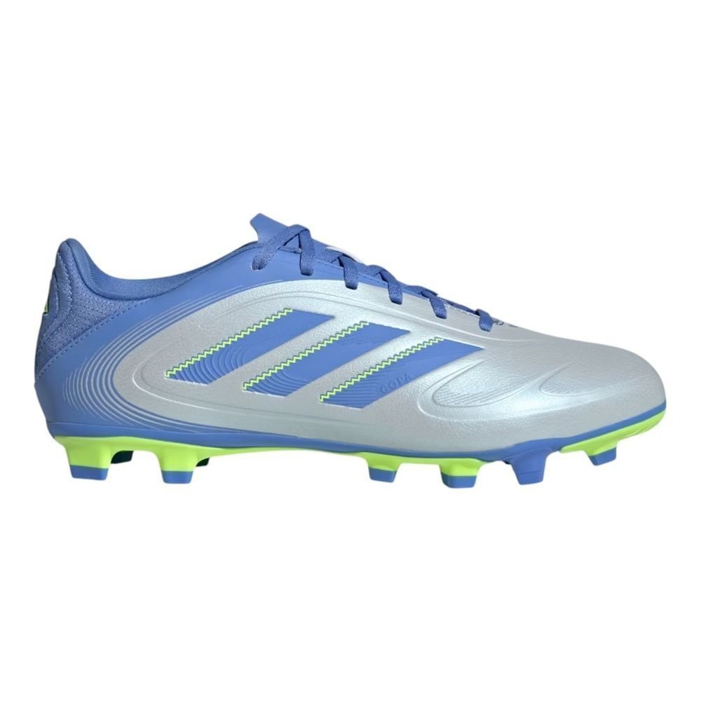 Chuteira Campo Adidas Copa Pure 3 Club Azul/Prata