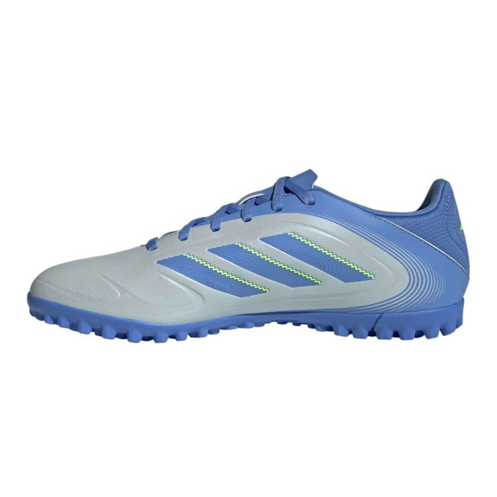 Chuteira Society Adidas Copa Pure 3 Club Azul/Prata