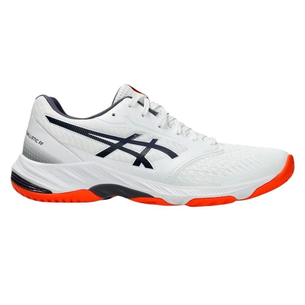 Tênis Asics Netburner Ballistic FF 3 Masculino Branco 1