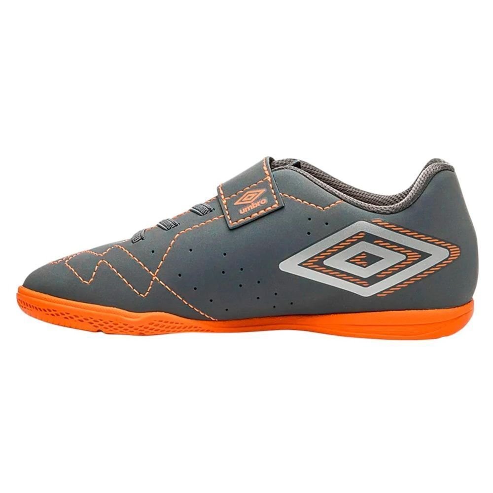 Chuteira Futsal Umbro Neo Striker Infantil Cinza 2