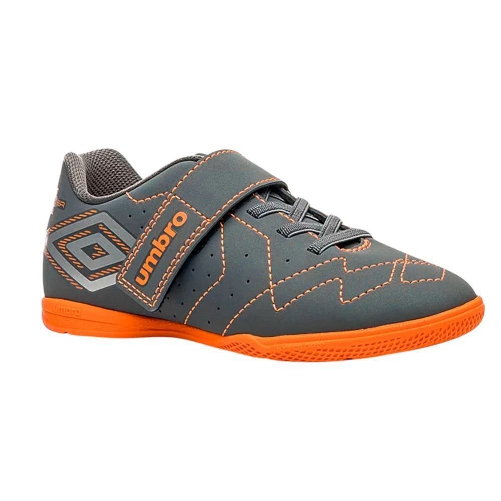 Chuteira Futsal Umbro Neo Striker Infantil Cinza 3