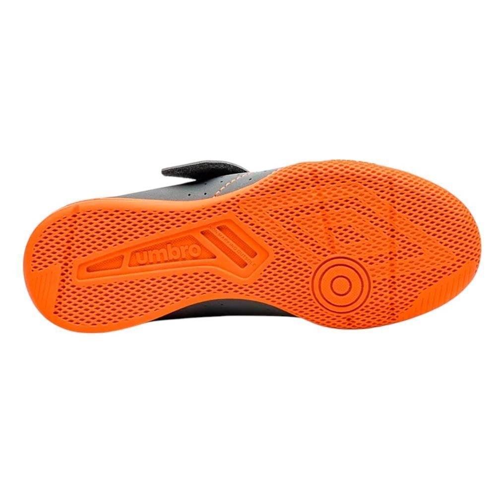 Chuteira Futsal Umbro Neo Striker Infantil Cinza 6
