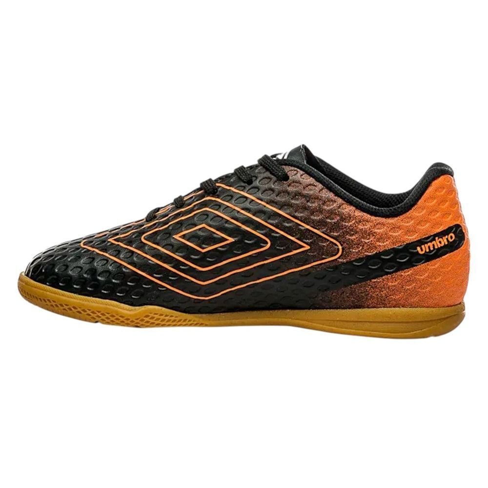 Chuteira Futsal Umbro Warskin Infantil Preto 2