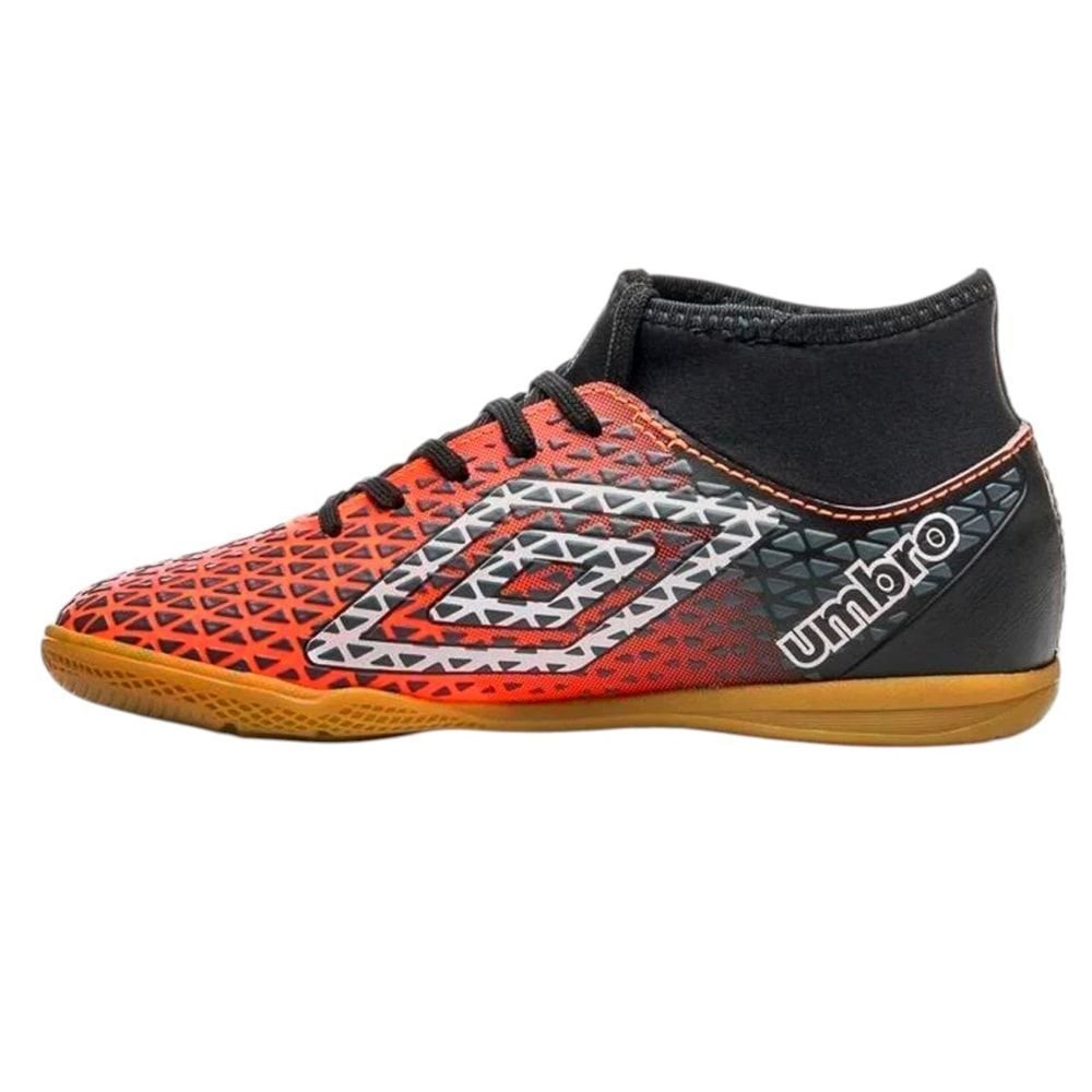 Chuteira Futsal Umbro Mutant Infantil Laranja 2