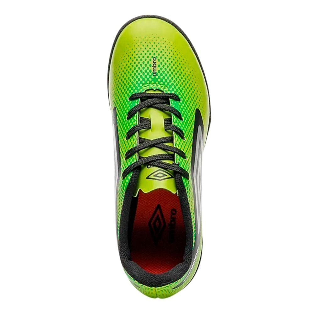 Chuteira Society Umbro Cannon Infantil Verde 3