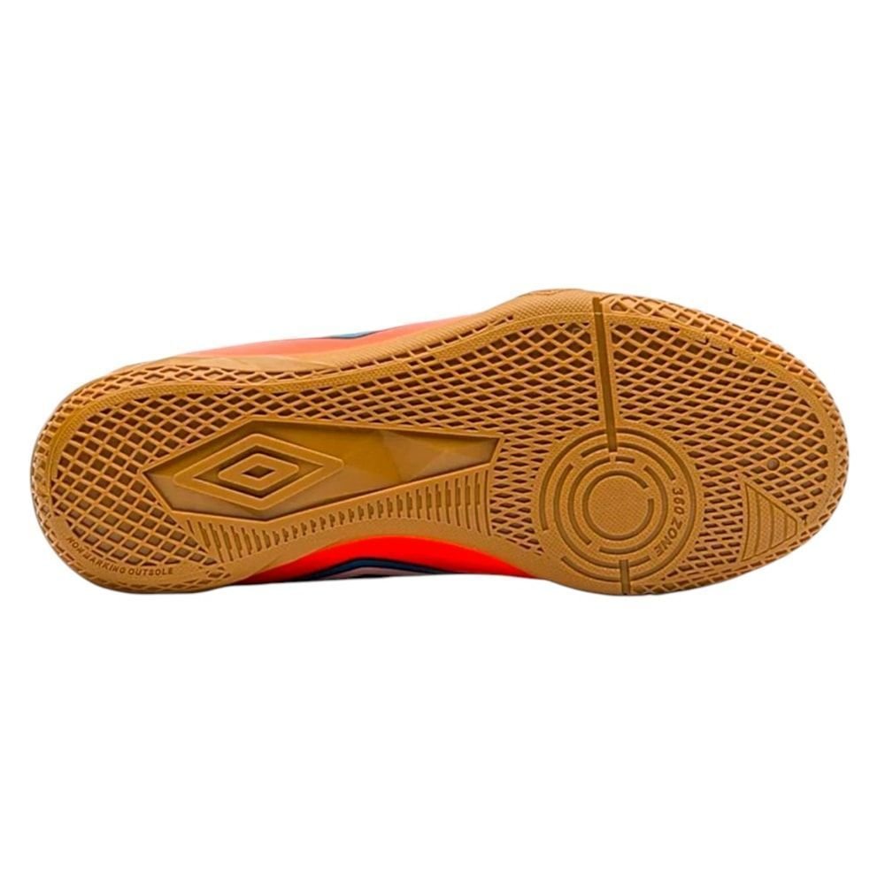 Chuteira Futsal Umbro Cannon Infantil Laranja 5