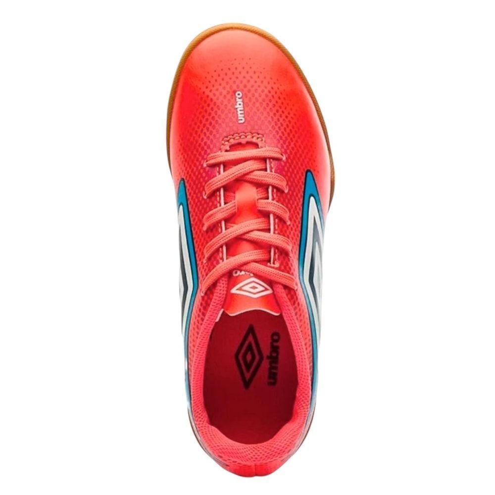 Chuteira Futsal Umbro Cannon Infantil Laranja 4