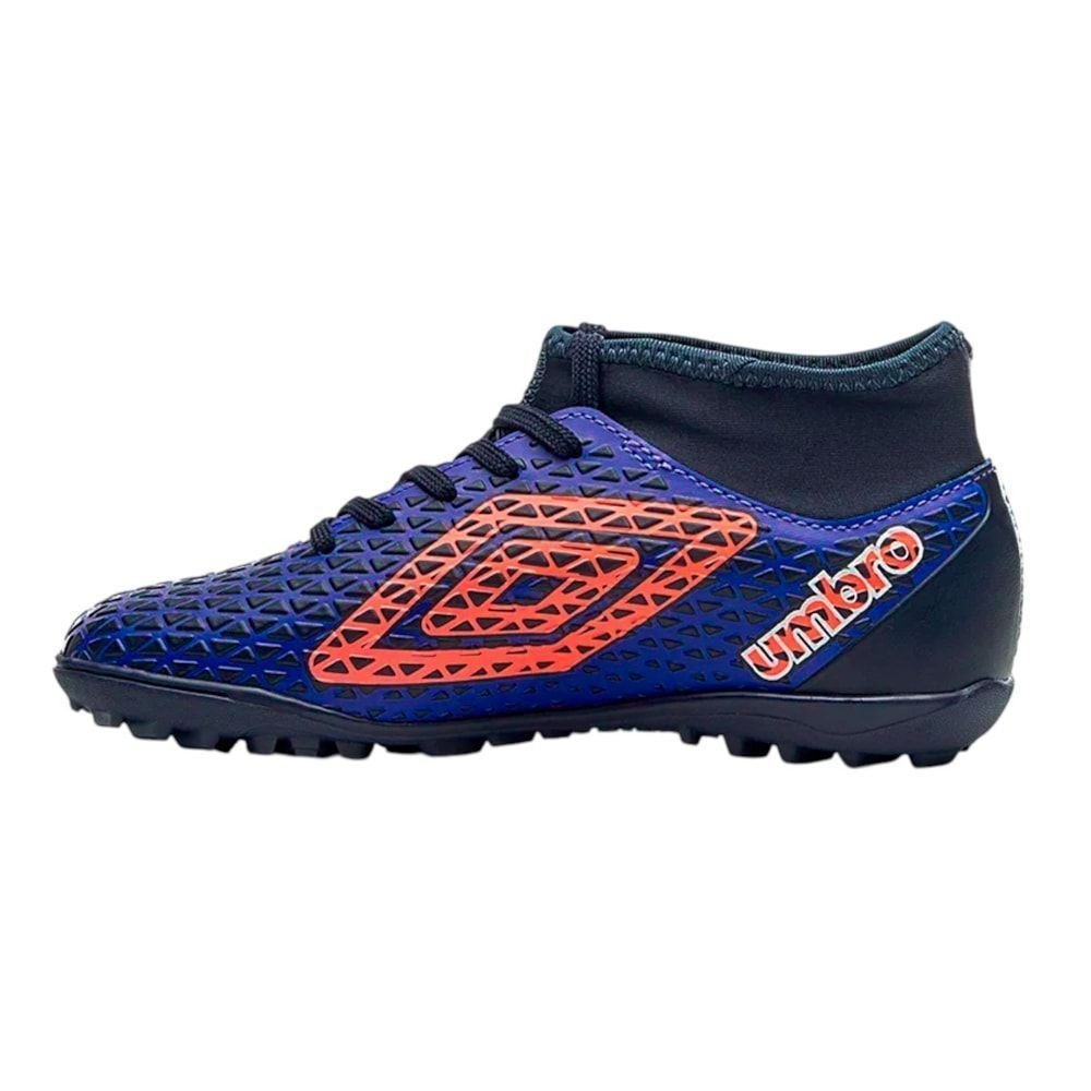 Chuteira Society Umbro Mutant Infantil Azul 2