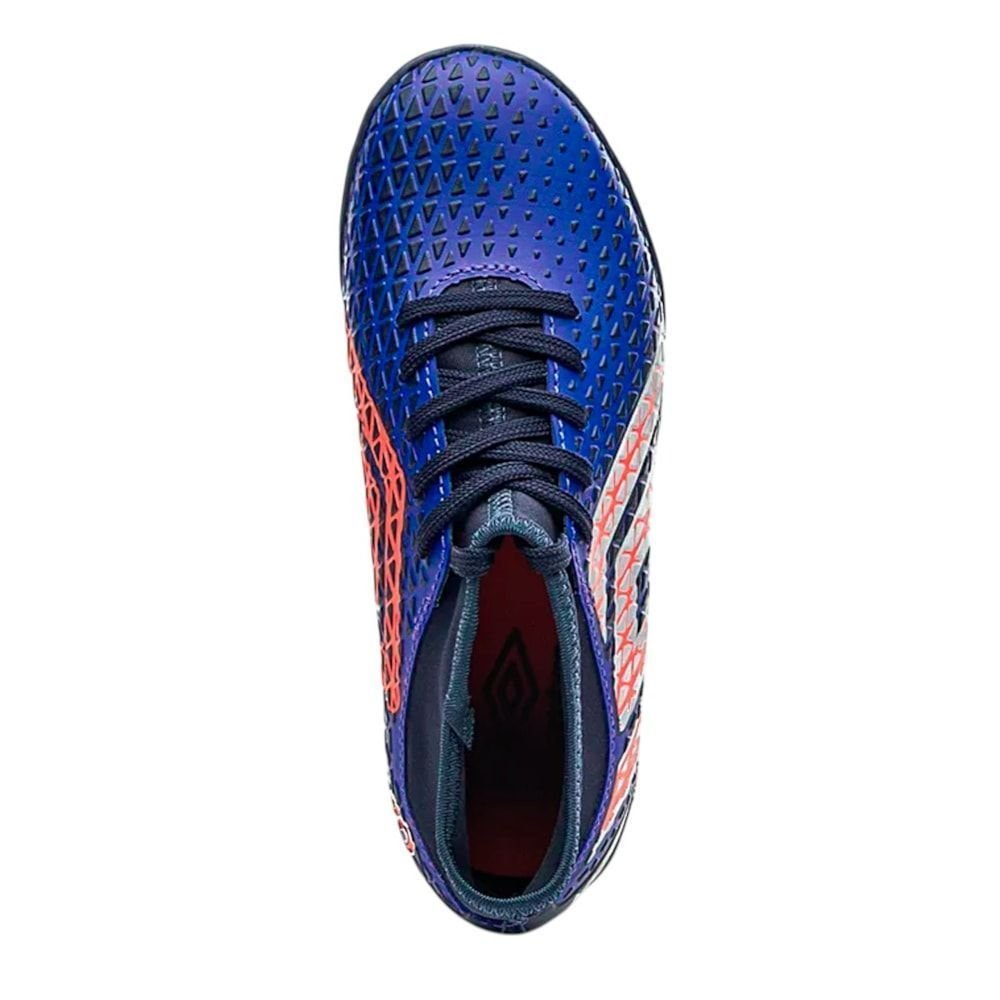 Chuteira Society Umbro Mutant Infantil Azul 4
