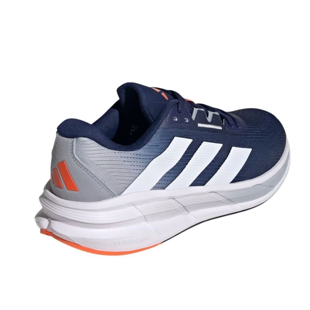Tênis Adidas Questar 3 Masculino Marinho/Branco 4
