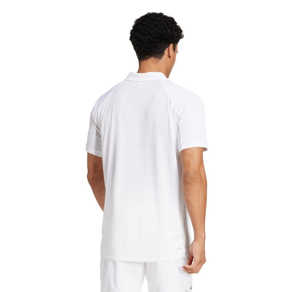 Camisa Polo Adidas Club Masculina Branco 2