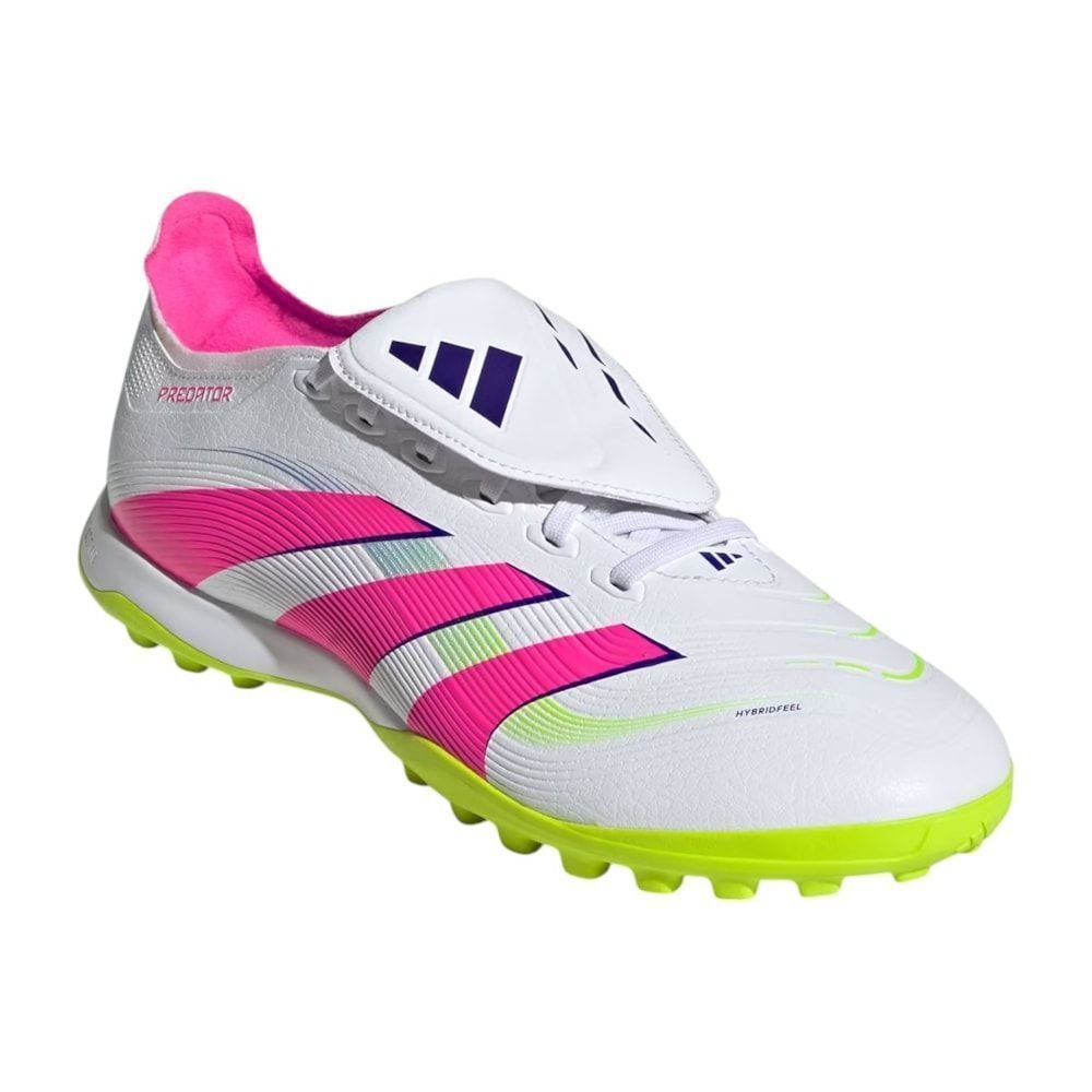 Chuteira Society Adidas Predator League Fold-Over Branco 3