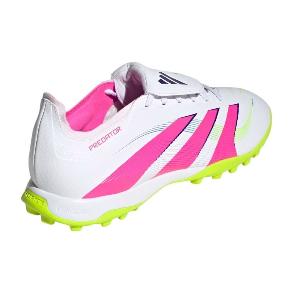 Chuteira Society Adidas Predator League Fold-Over Branco 4