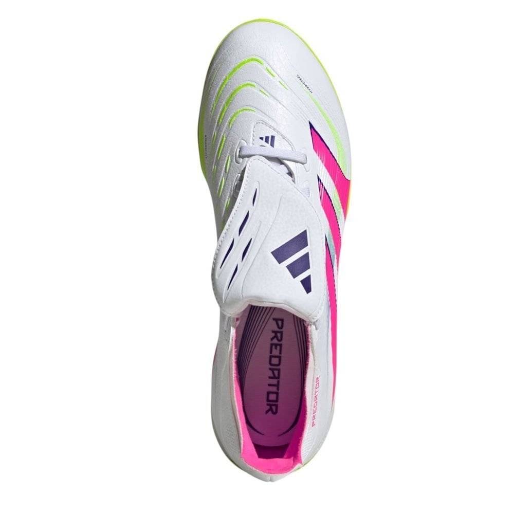 Chuteira Society Adidas Predator League Fold-Over Branco 5