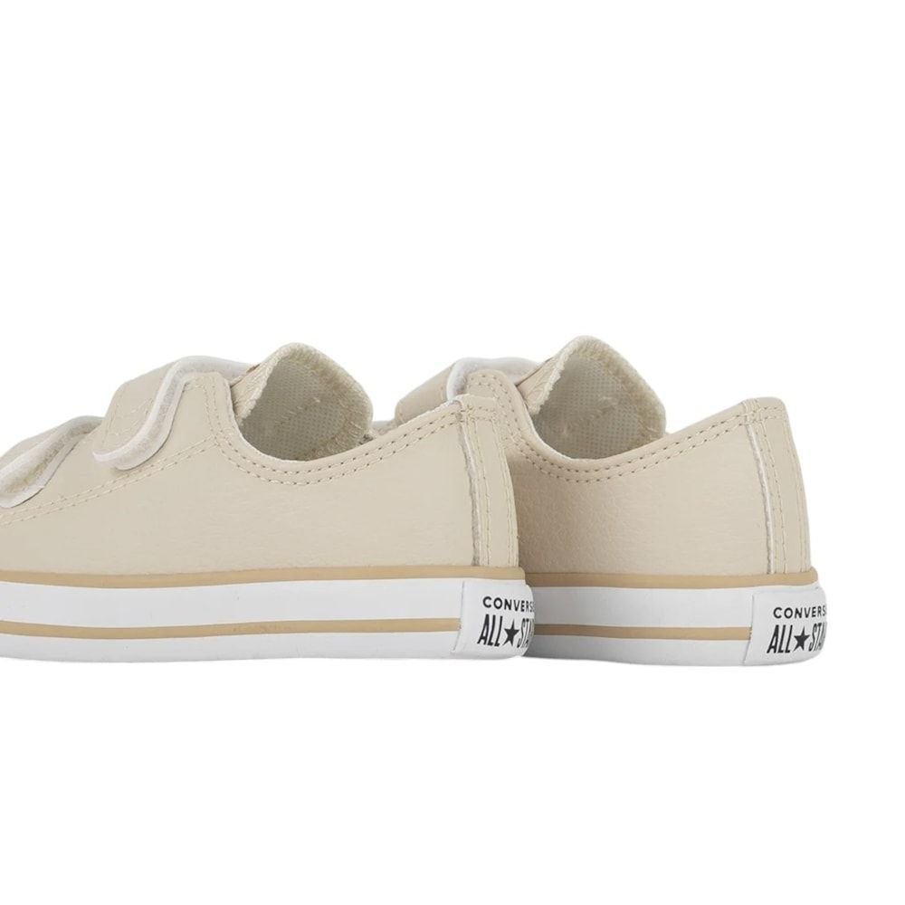 Tênis Converse All Star Chuck Taylor V2 OX Infantil Bege 3