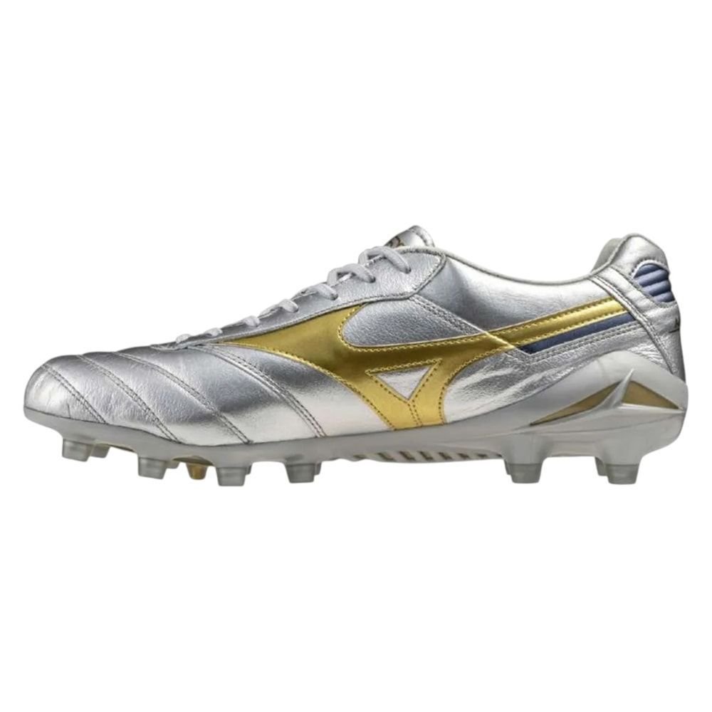 Chuteira Campo Mizuno Morelia Dna Japan Prata 2