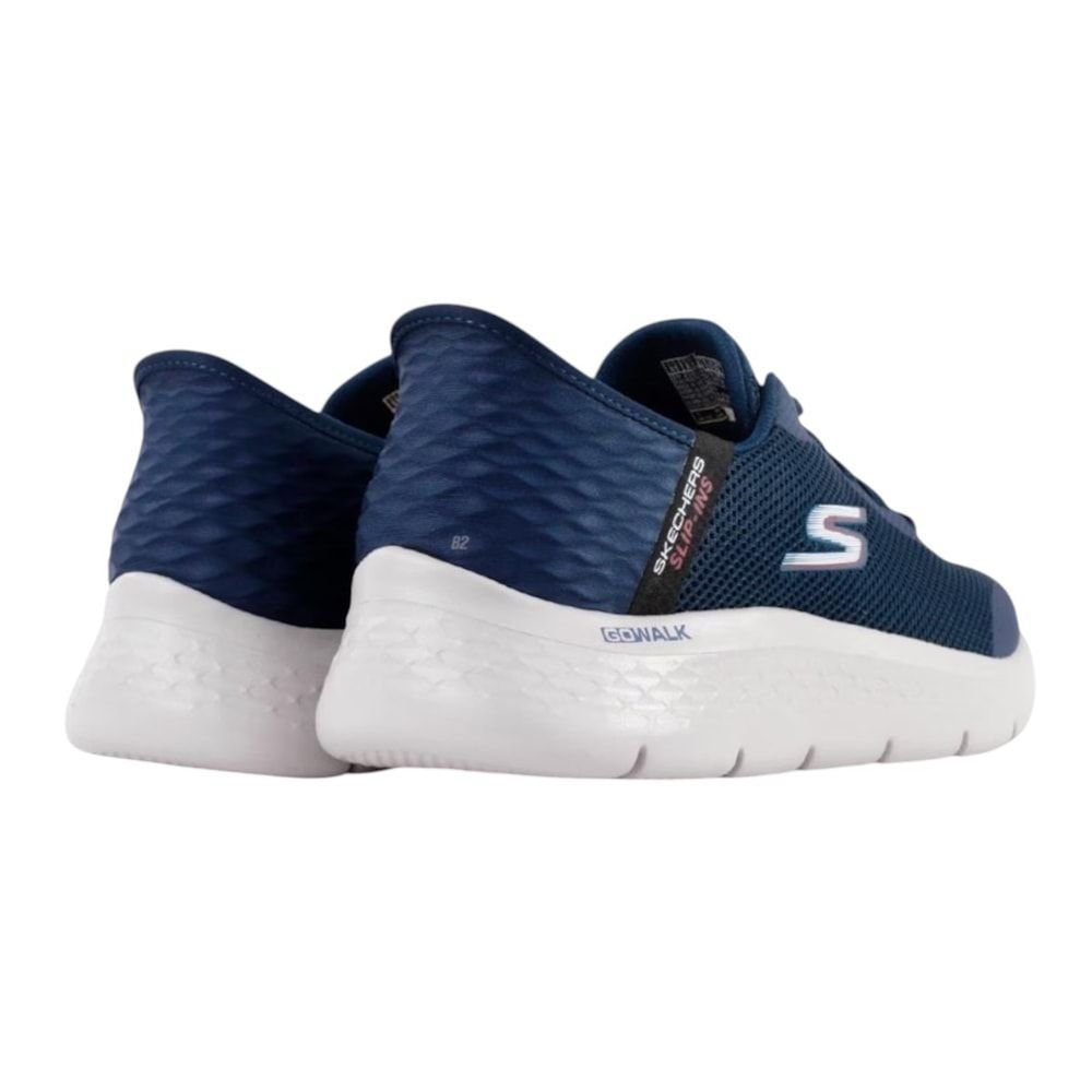 Tênis Skechers Go Walk Flex Hands Up Masculino Marinho 4