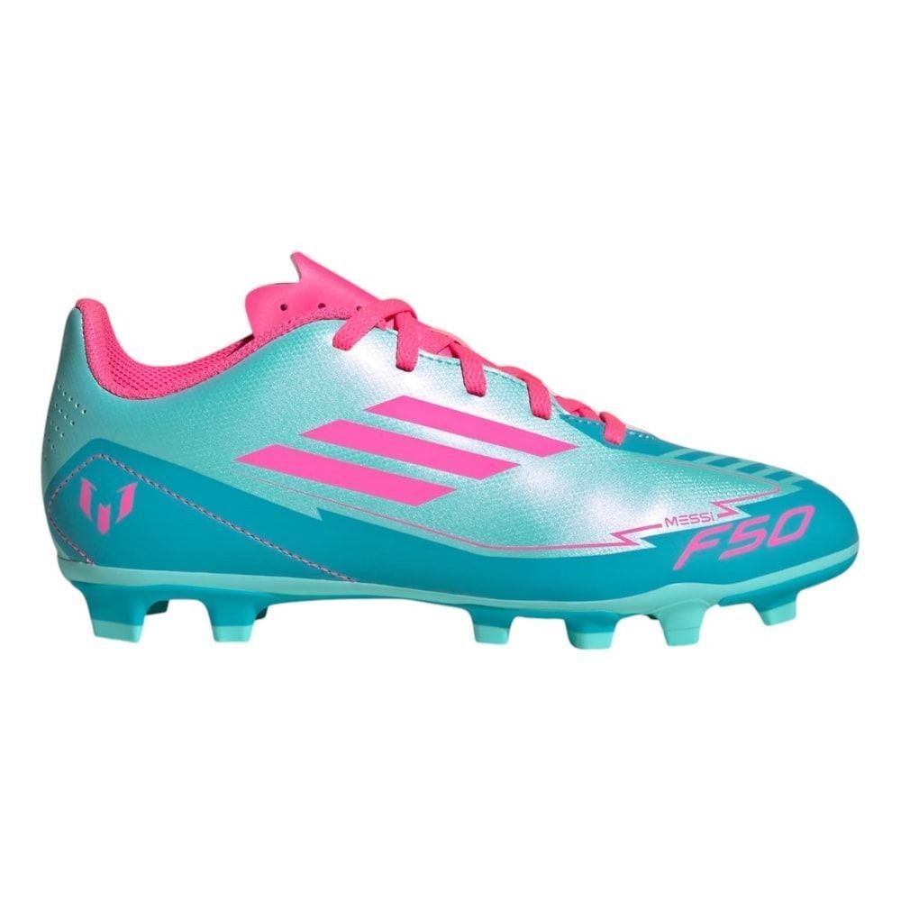 Chuteira Campo Adidas F50 Club Messi Infantil Azul 1