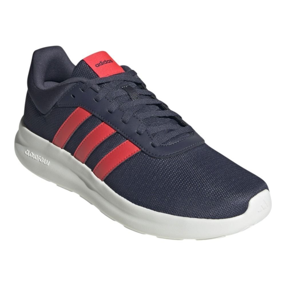 Tênis Adidas Lite Racer 4.0 Masculino Marinho/Laranja 3