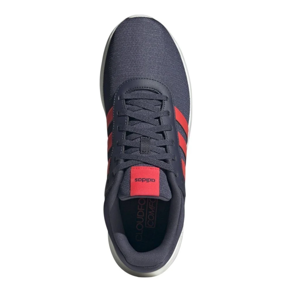 Tênis Adidas Lite Racer 4.0 Masculino Marinho/Laranja 5