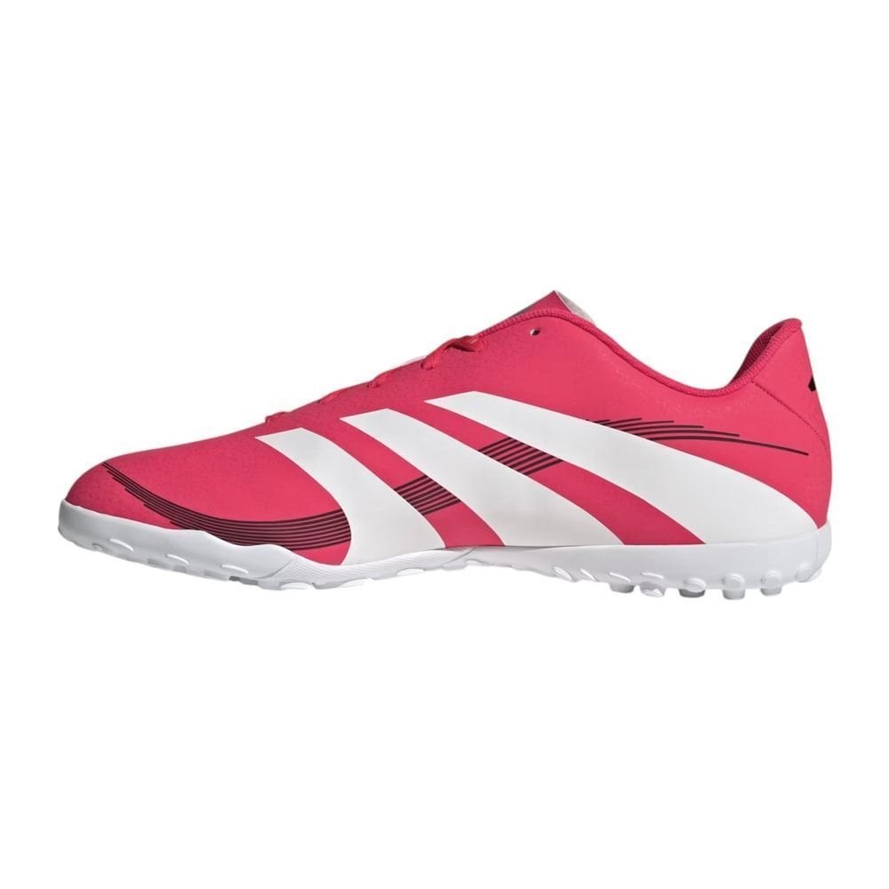 Chuteira Society Adidas Predator 25 Essentials Infantil Rosa 2