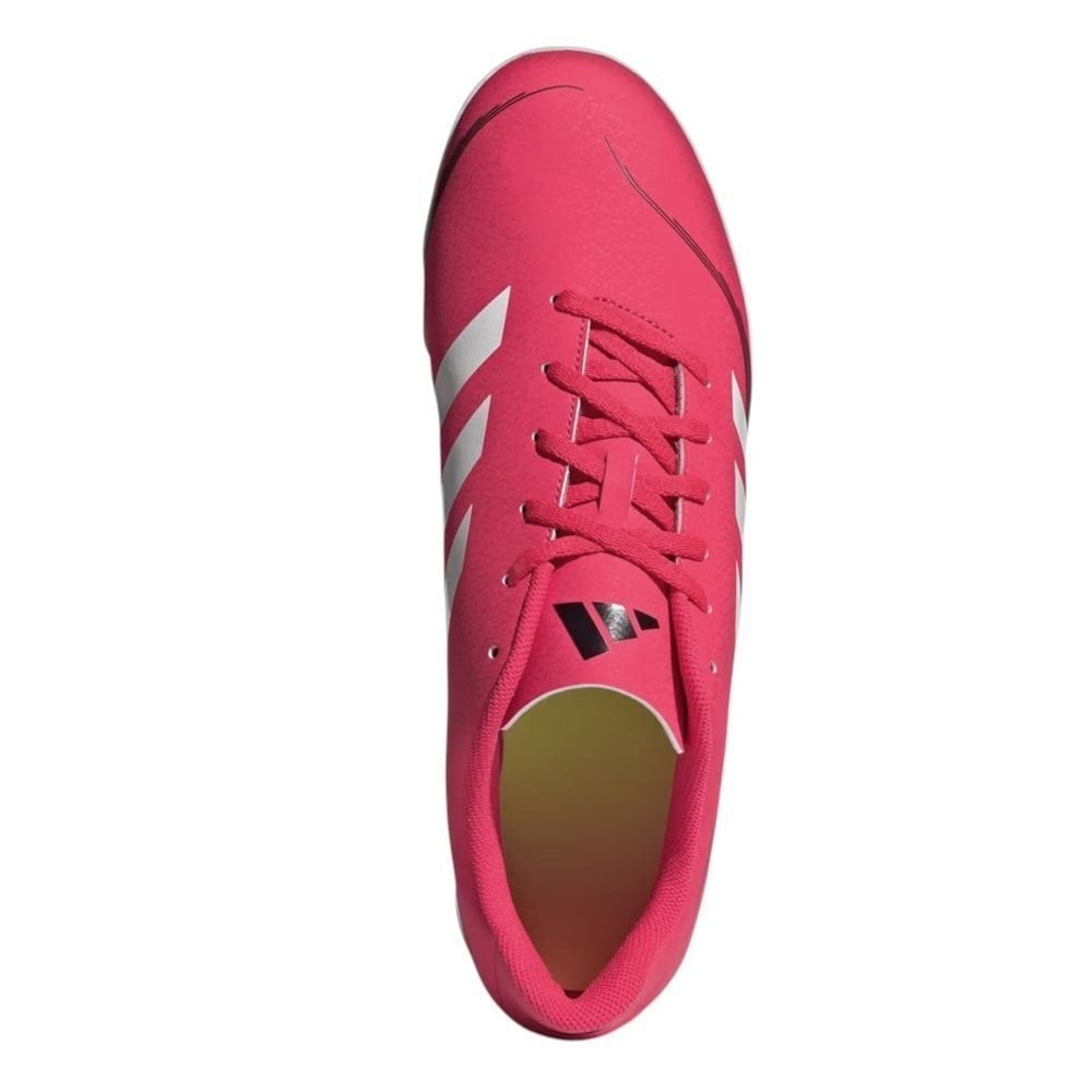 Chuteira Society Adidas Predator 25 Essentials Infantil Rosa 5