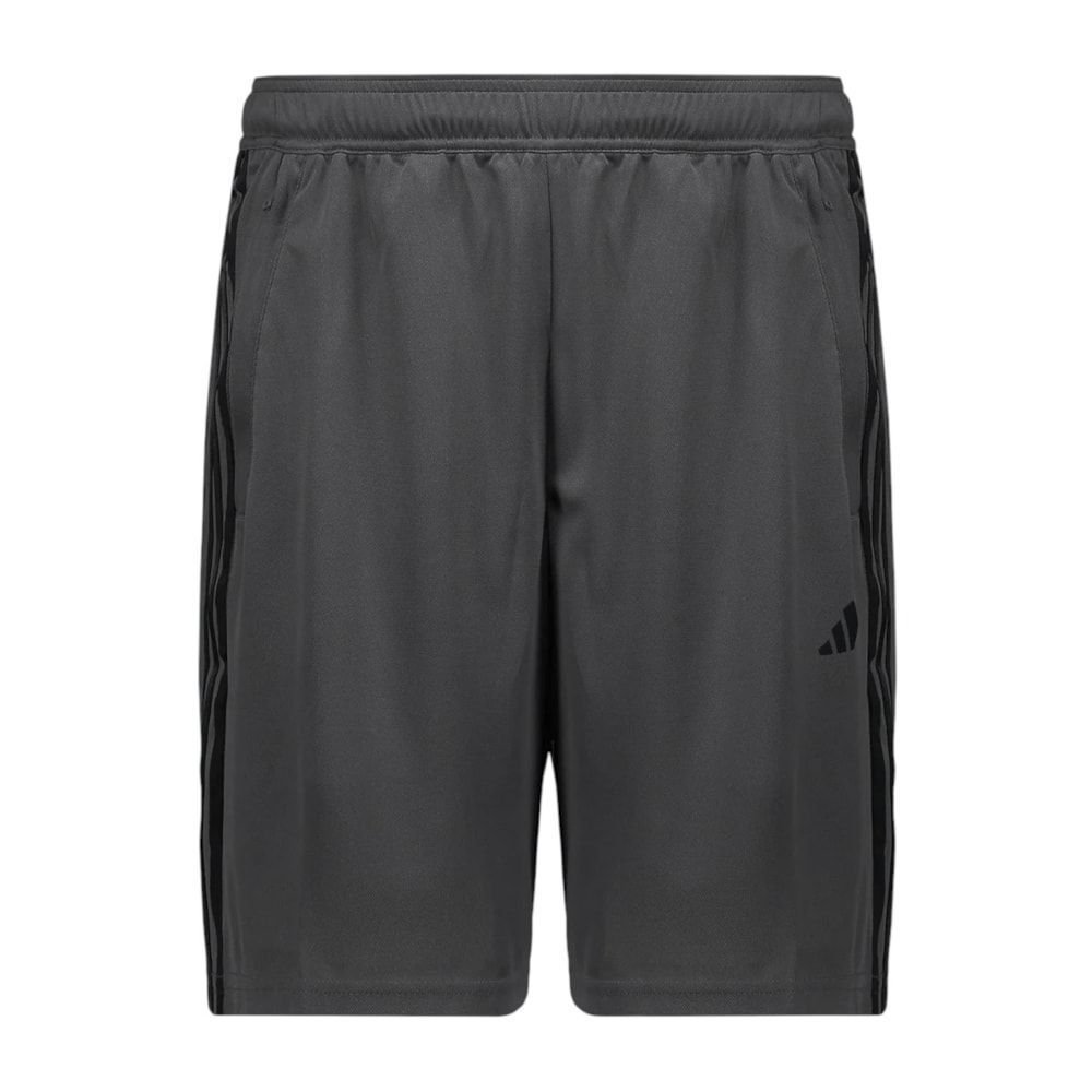 Short Adidas Essentials Piquet 3-Stripes Masculino Cinza 1