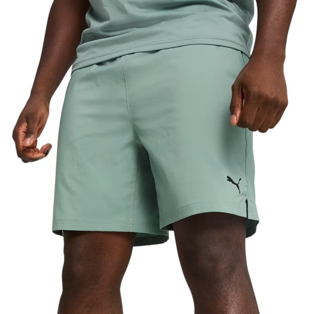 Short Puma Tad Essentials 7 Woven Masculino Verde 1