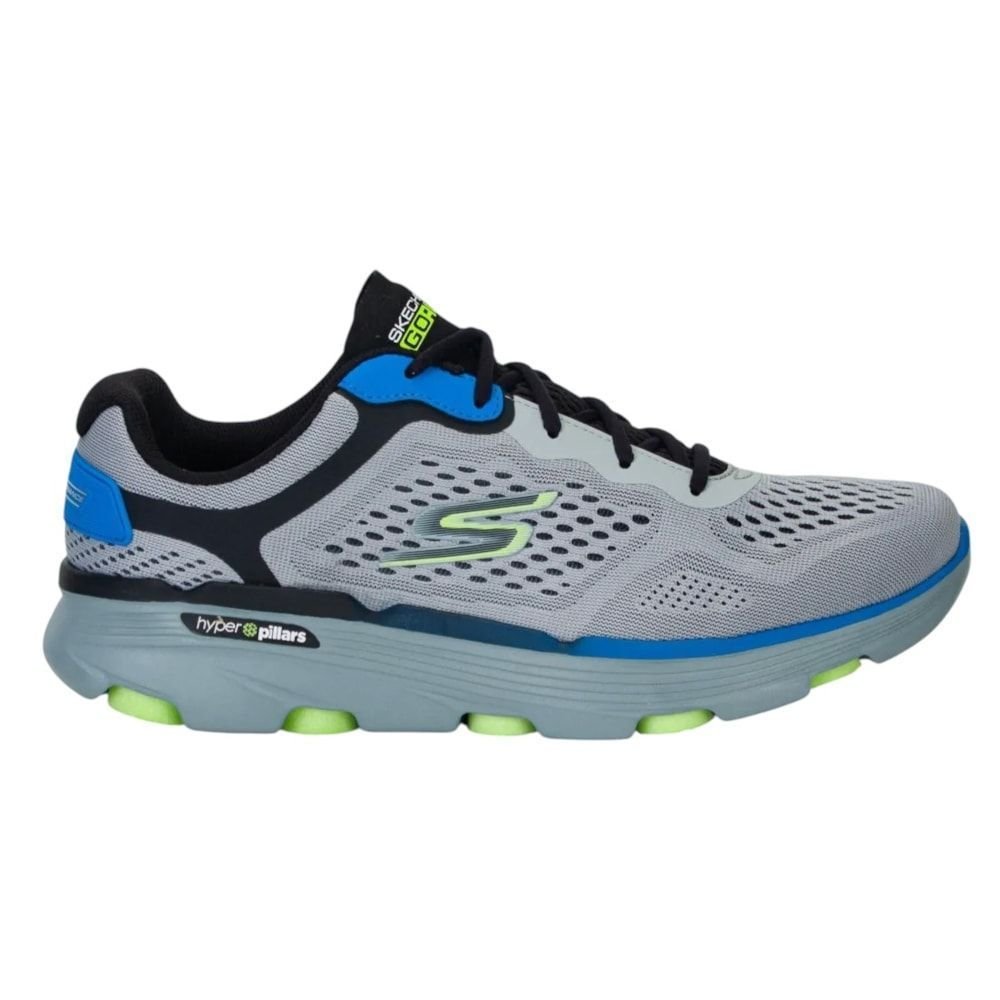 Tênis Skechers Go Run 7.0 Masculino Cinza/Azul 1