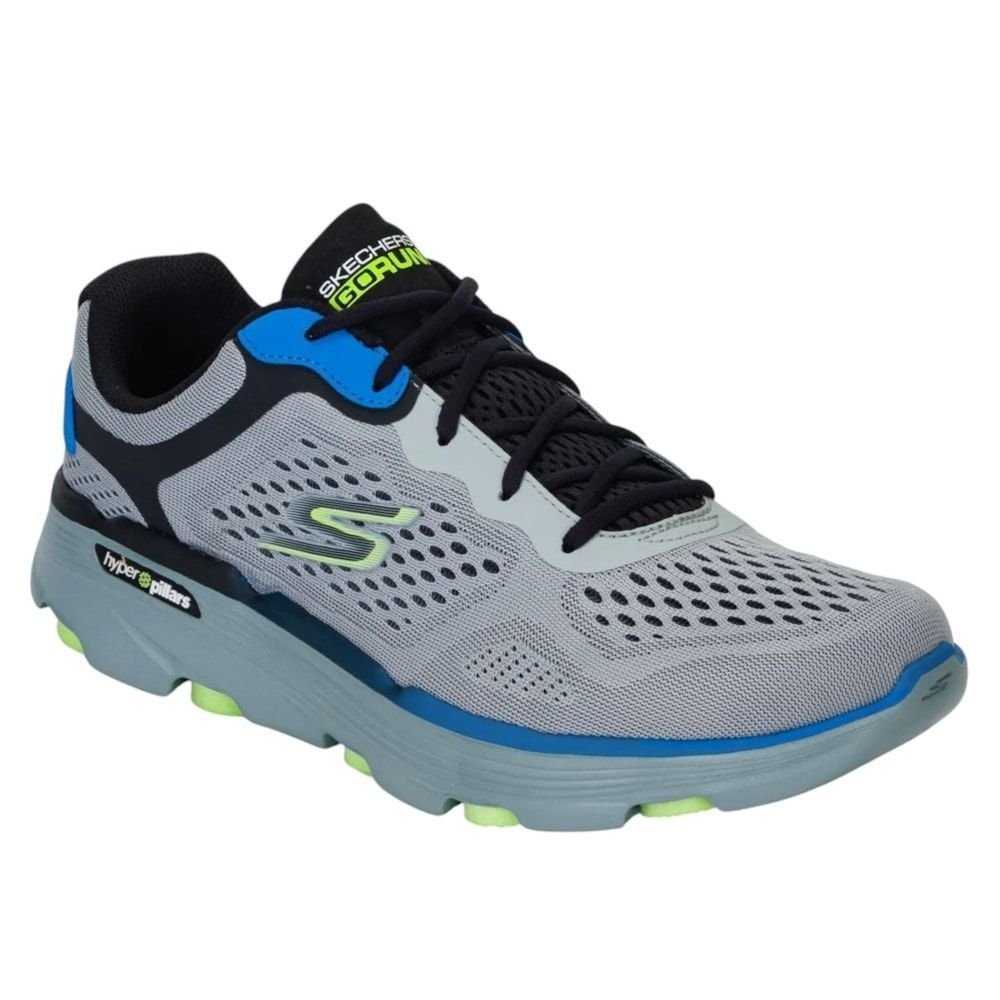 Tênis Skechers Go Run 7.0 Masculino Cinza/Azul 3