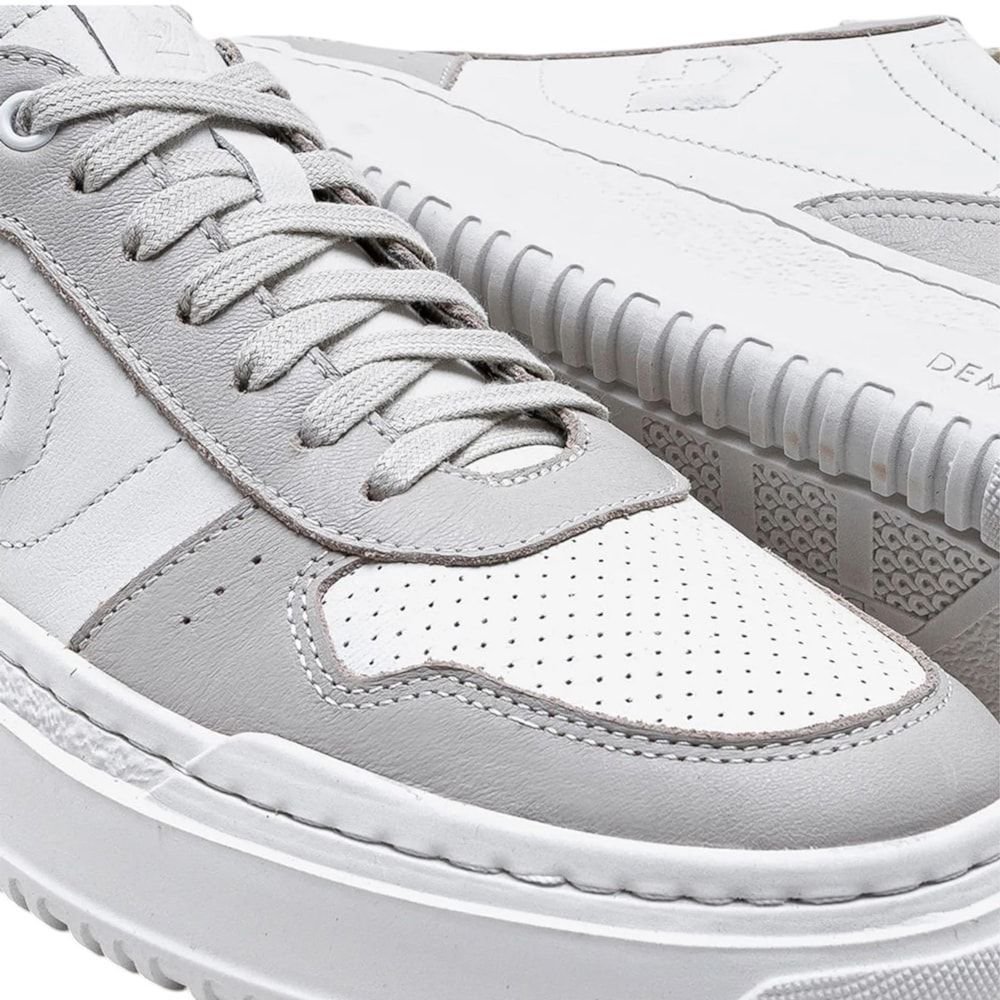 Tênis Democrata Denim Block Masculino Bege 4