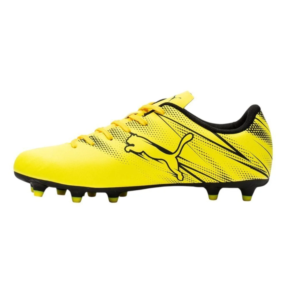 Chuteira Campo Puma Attacanto FG/AG BDP Amarelo/Preto 2